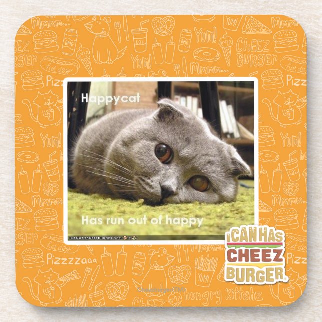 Happy cat, out of happy coaster (Front)