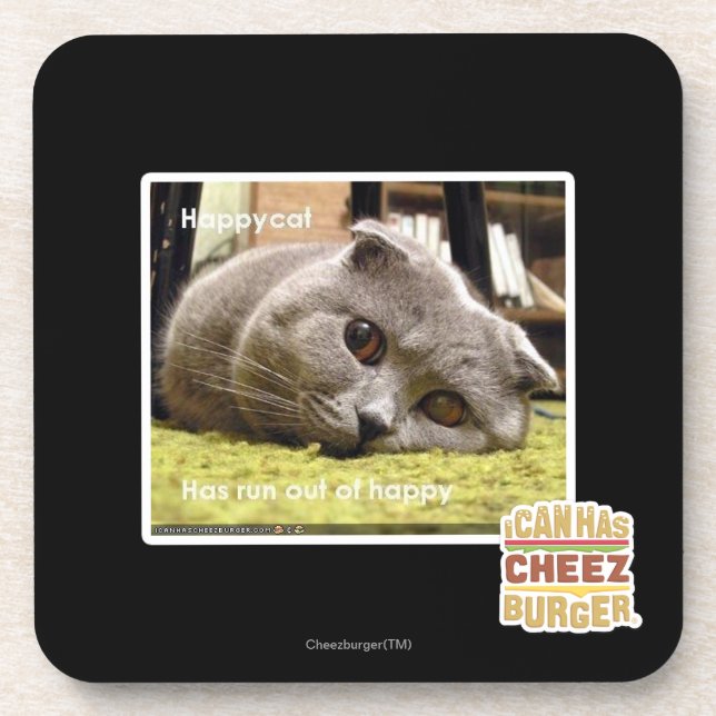 Happy cat, out of happy coaster (Front)