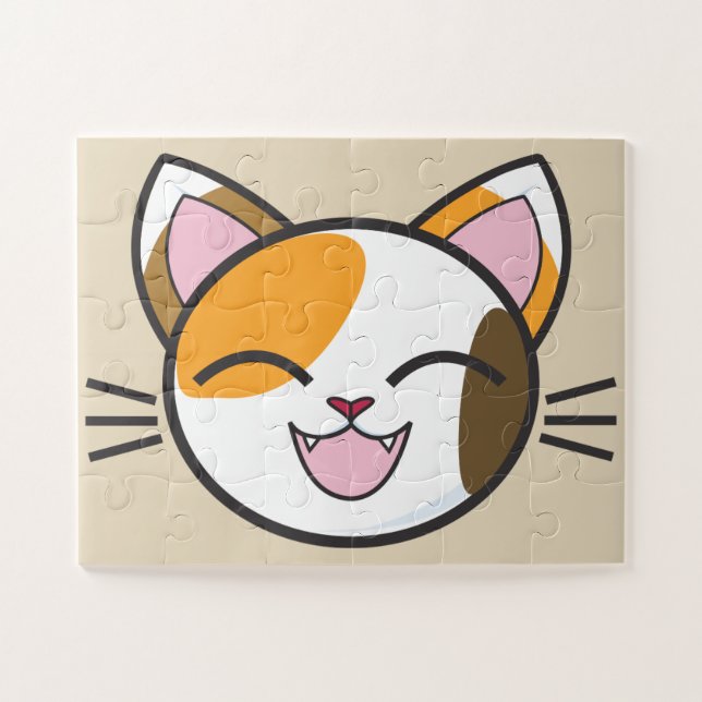 happy cat puzzle (Horizontal)