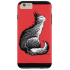 "Happy Cat" Red iPhone 6 Plus Case