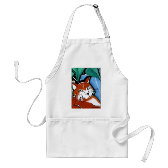 Happy Cat Standard Apron (Front)