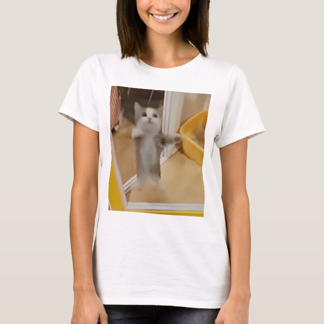 Happy Cat Women's T-Shirt  (Front)