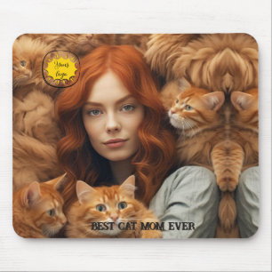 Happy Cats Lover Mouse Pad