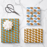 Happy Challah Days Holidays Hanukkah Chanukah Wrapping Paper Sheet<br><div class="desc">Wrapping paper sheets feature an original marker illustration of a loaf of challah bread. Ideal for celebrating Hanukkah.

Lots of additional wrapping paper designs are also available from this shop. Don't see what you're looking for? Need help with customisation? Contact Rebecca to have something designed just for you.</div>