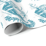 Happy Channukah Spinning Dreidel Wrapping Paper<br><div class="desc">Happy Channukah Spinning Dreidel</div>