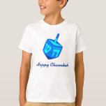 Happy Chanukah Dreidel T-Shirt<br><div class="desc">Celebrate Chanukah with this big dreidel and a Happy Chanukah greeting.</div>