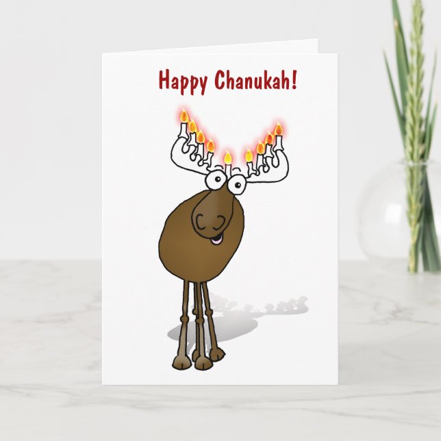 Happy Chanukah! Holiday Card (Front)