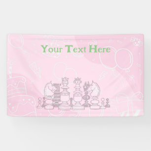 Happy Chess birthday Banner