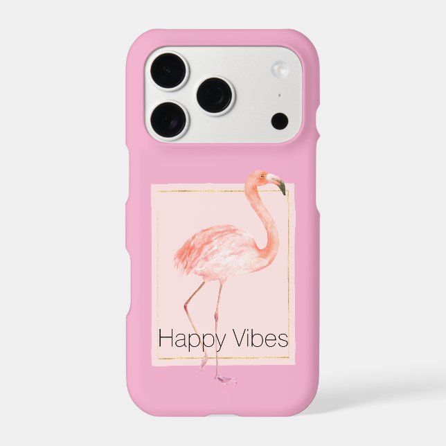 Happy Chic Pink Flamingo (Back)