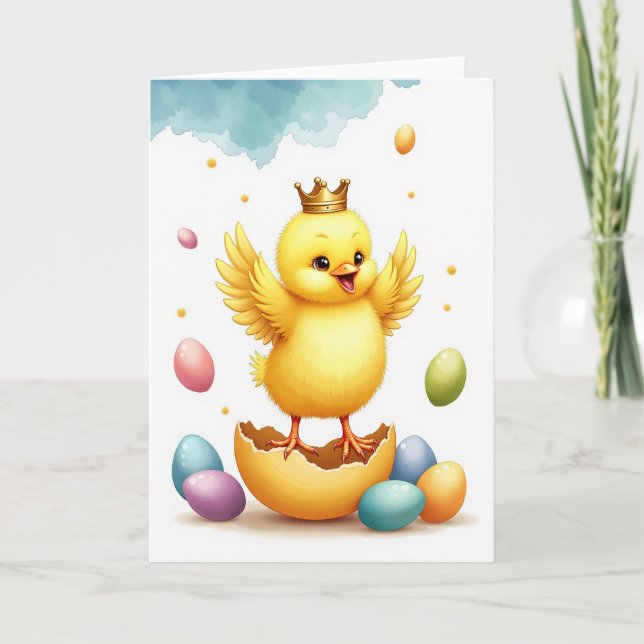 Happy Chick New Beginnings Card (Front)