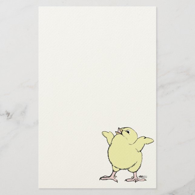 Happy Chick Stationery (Front)