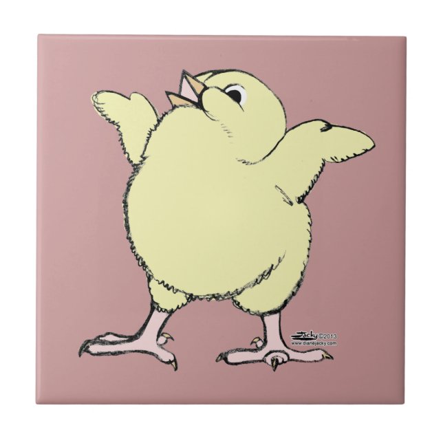 Happy Chick Tile (Front)