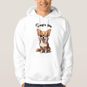 Happy Chihuahua � Cute Design for Dog Lovers Hoodie