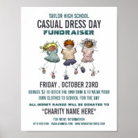Happy Children, Casual Dress Day Fundraiser Advert