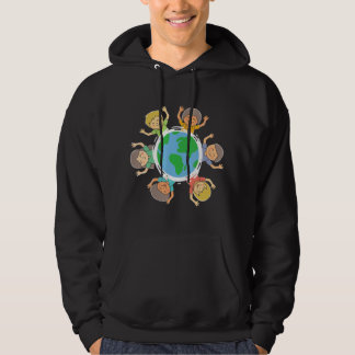Happy Children Environmental Protection Earth Day  Hoodie