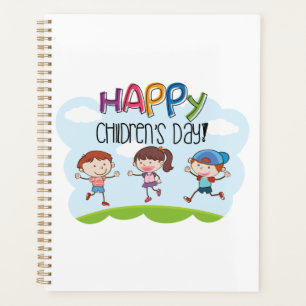 Happy Childrens Day Kids Celebration Planner