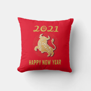 Happy Chinese New Year 2021 Cushion