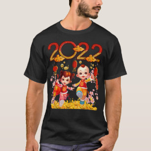 Happy Chinese New Year 2022 Cute Chinese Holiday T-Shirt