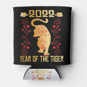 Happy Chinese New Year 2022 - Year Of The Tiger Can Cooler