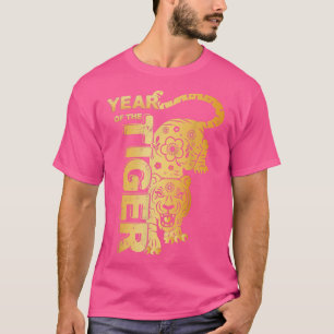 Happy Chinese New Year 2022 Year of The Tiger Zodi T-Shirt