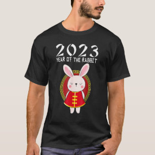 Happy Chinese New Year 2023 Year of the Rabbit Hor T-Shirt