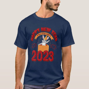 HAPPY CHINESE NEW YEAR 2023 YEAR OF THE RABBIT T-Shirt