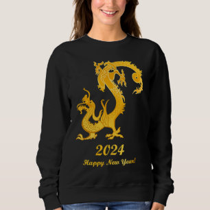 Happy Chinese New Year 2024 Year of the Dragon 202 Sweatshirt