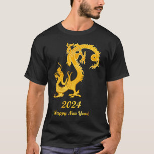 Happy Chinese New Year 2024 Year of the Dragon 202 T-Shirt