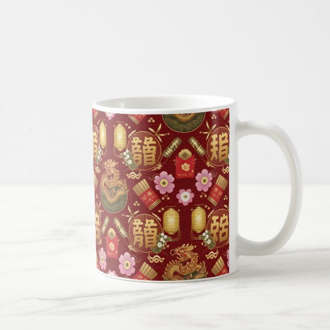 Happy Chinese New Year Gift Idea Coffee Mug (Right)