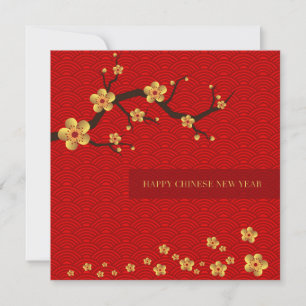 Happy Chinese New Year Holiday Card