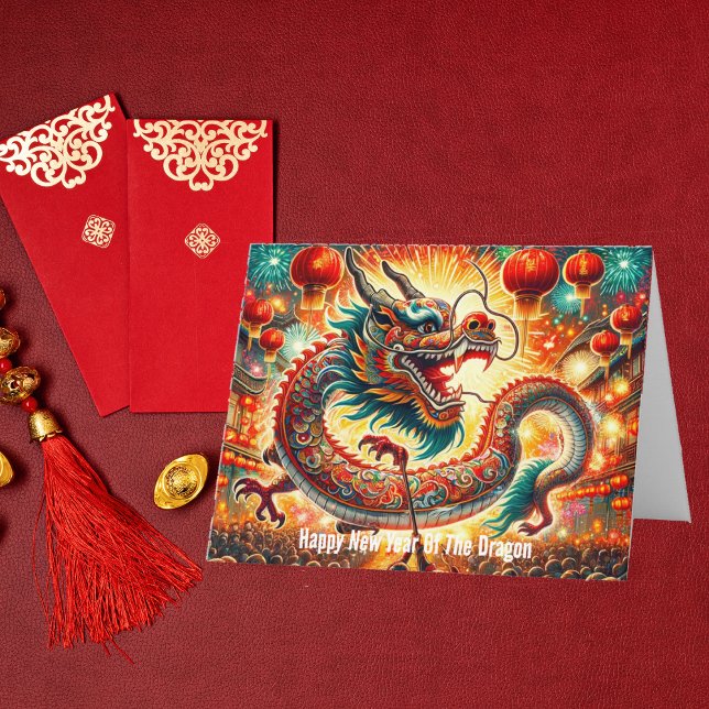 Happy Chinese New year Of The Dragon  Card (Creator Uploaded)