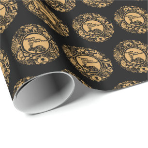 Happy Chinese New Year of the Rabbit Wrapping Paper