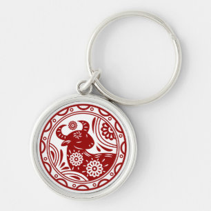 Happy Chinese New Year  The Ox CNY 2021 2009 1997 Key Ring