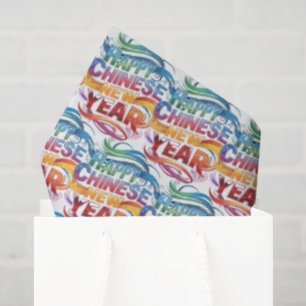 Happy Chinese New Year Tissue Paper