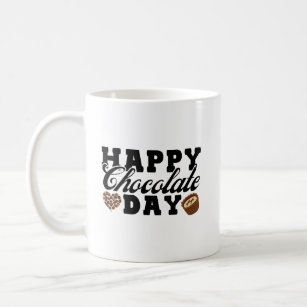 Happy Chocolate Day, Chocolate Lover's Joyful Coffee Mug