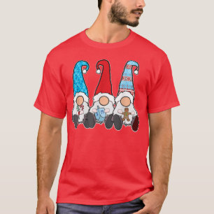 Happy Chrismukkah Christmas and Hanukkah Gnomes T- T-Shirt