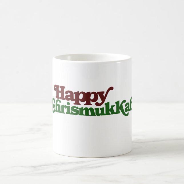 Happy Chrismukkah Coffee Mug (Center)