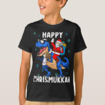 Happy Chrismukkah Funny Hanukkah Christmas Jewi Sh T-Shirt<br><div class="desc">Happy Chrismukkah Funny Hanukkah Christmas Jewi Shirt</div>