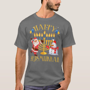 Happy Chrismukkah Funny Hanukkah Christmas Jewis T-Shirt