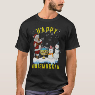Happy Chrismukkah Funny Hanukkah Christmas Jewis T-Shirt