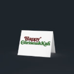 Happy Chrismukkah Holiday Card<br><div class="desc">In a blended blend of festivity,  Christmukkah unites, 
Christmas,  Hanukkah - a union of twinkling lights.
For a mixed religion family,  joy takes flight, 
Amidst traditions and candles aglow so bright, 
In this merry amalgamation,  hearts alight.</div>