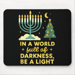 Happy Chrismukkah Merry Christmas Happy Chanukah J Mouse Pad