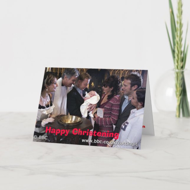 Happy Christening Card (Front)