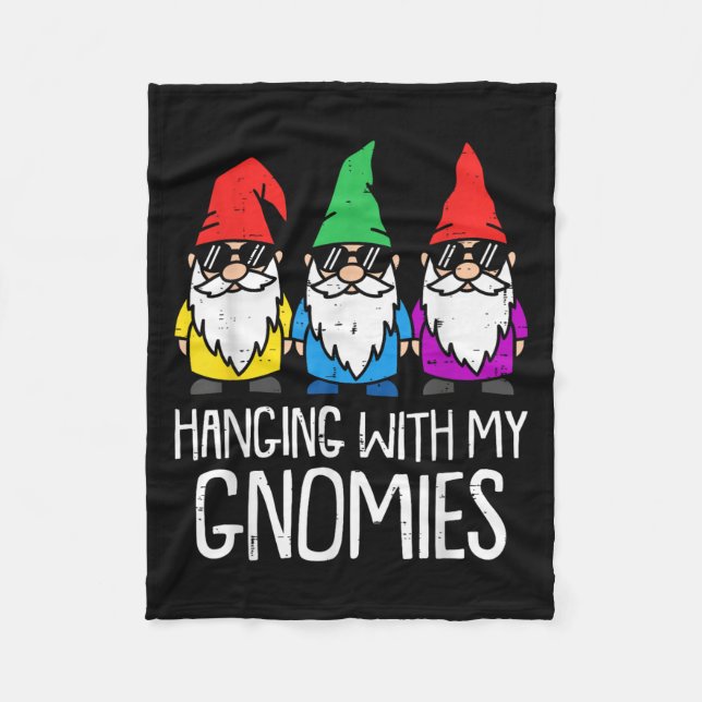 Happy Christmas 10 Years Old Xmas 10th Birthday Bo Fleece Blanket (Front)