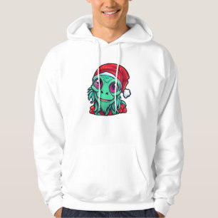 Happy Christmas Alien Hoodie