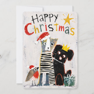 Happy Christmas Art Card