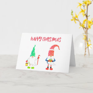 HAPPY CHRISTMAS/BEST NEW YEAR YET GNOMES CARD
