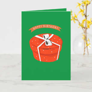 Happy Christmas Birthday Card