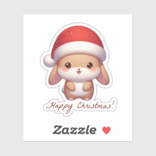 happy christmas bunny,cute rabbit