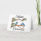 Happy Christmas Card with Kingfishers on them
